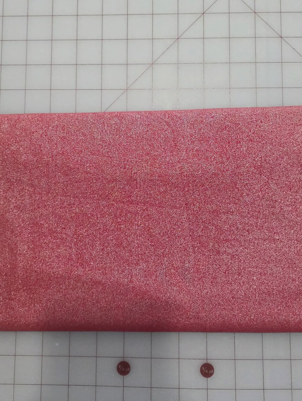 Red Sparkle Strerch Knit